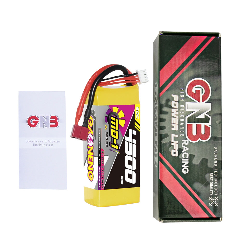 GaonengGNB114V4500mAh60C3SLiHVBatteryTPlugXT90Plugfor1101817ScaleRCCarRCAirplaneHelicopter-1992006-5