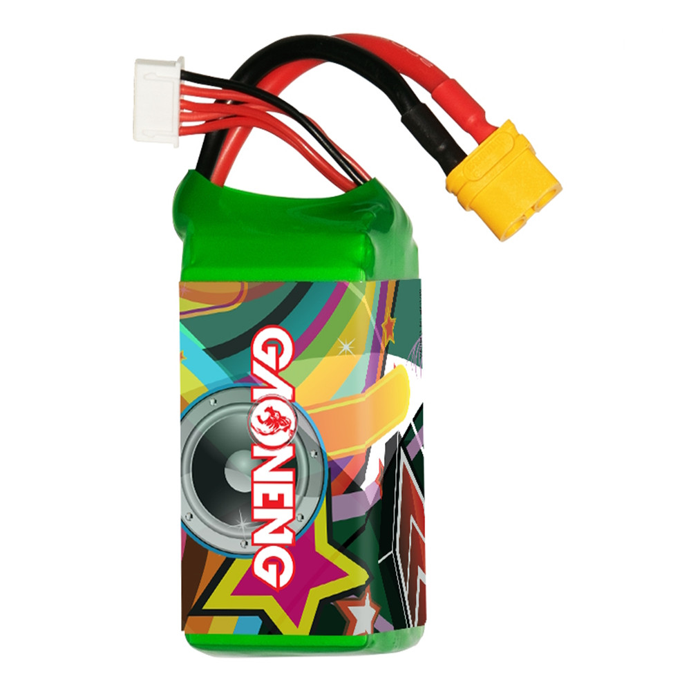 GaonengGNB148V1400mAh120C4SLiPoBatteryTXT60XT90EC5PlugforFPVRacingDrone-1949108-4