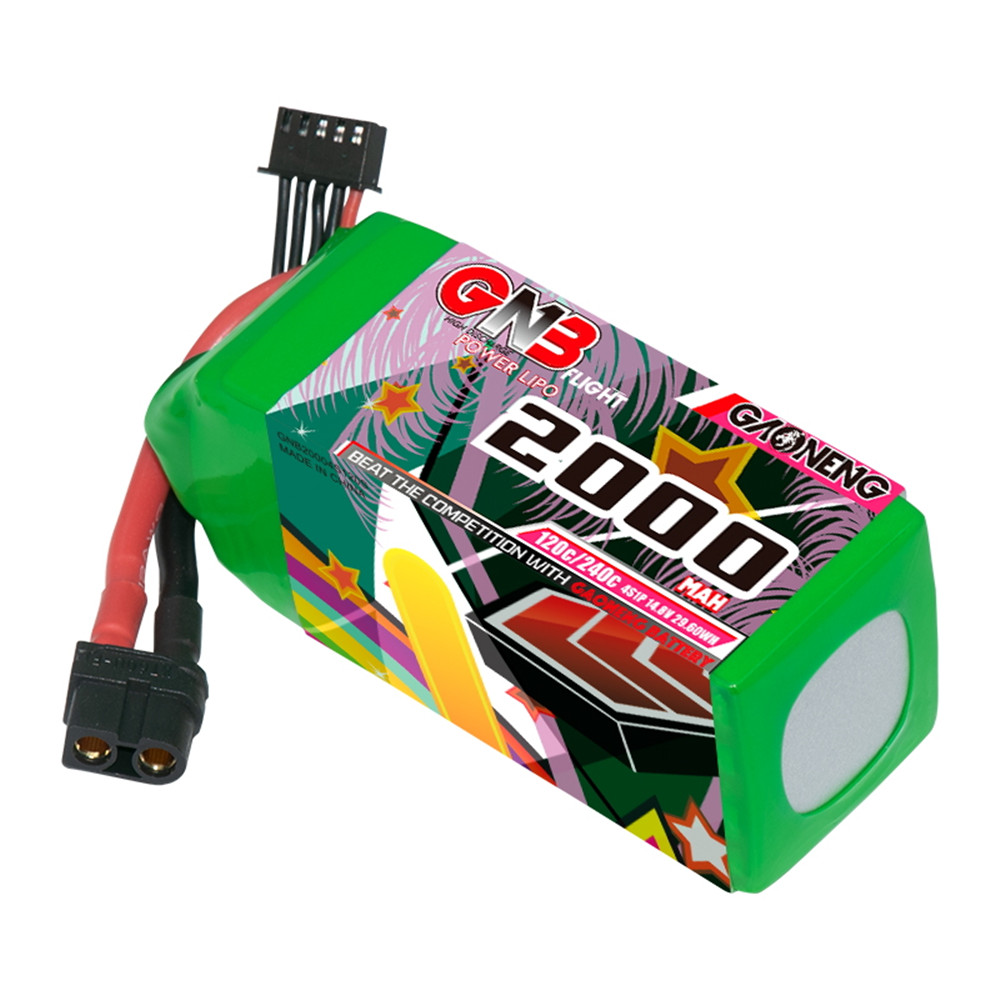 GaonengGNB148V2000mAh120C4SLiPoBatteryTXT60XT90EC5PlugforFPVRacingDrone-1949122-7