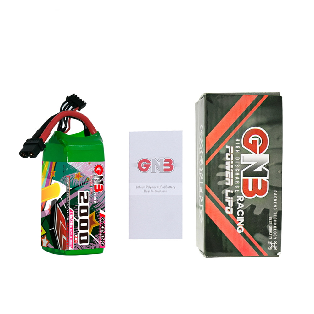 GaonengGNB148V2000mAh120C4SLiPoBatteryTXT60XT90EC5PlugforFPVRacingDrone-1949122-8