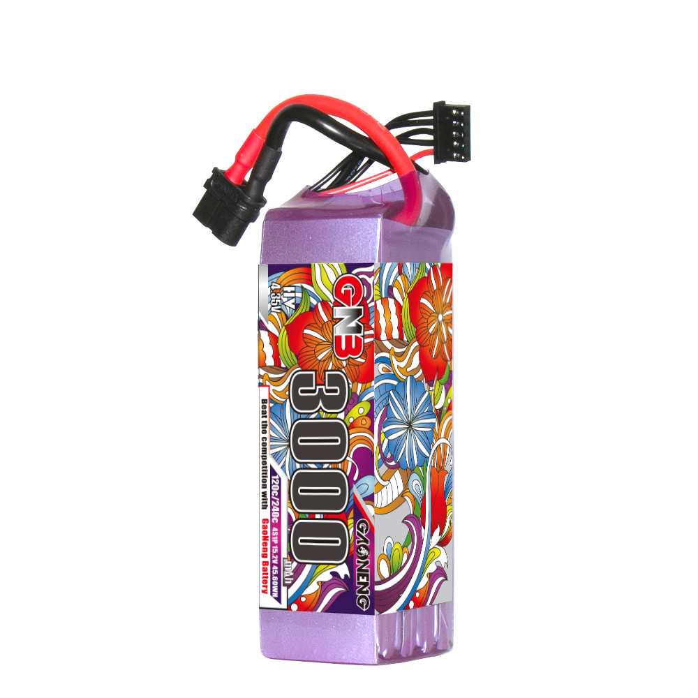 GaonengGNB152V3000mAh120C4SLiHVLipoBatteryXT60XT90Plugfor80-330mmBrushlessDroneFreeWingAirWingRCBoat-1991922-2