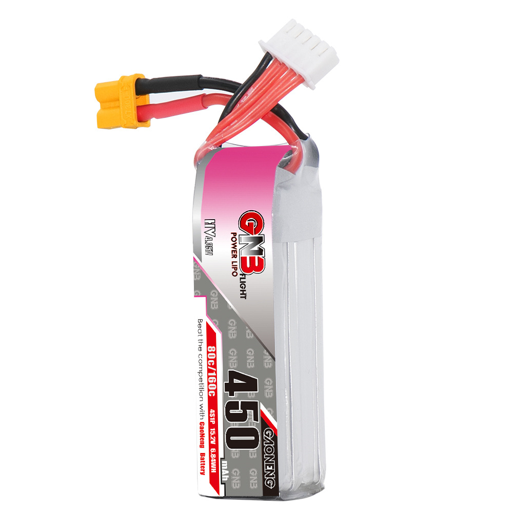 GaonengGNB152V450mAh80C4SHVLiPoBatteryXT30PlugforiFlightA85-1987120-3