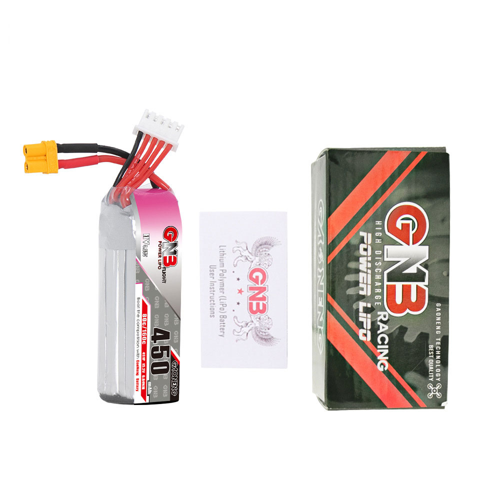 GaonengGNB152V450mAh80C4SHVLiPoBatteryXT30PlugforiFlightA85-1987120-5