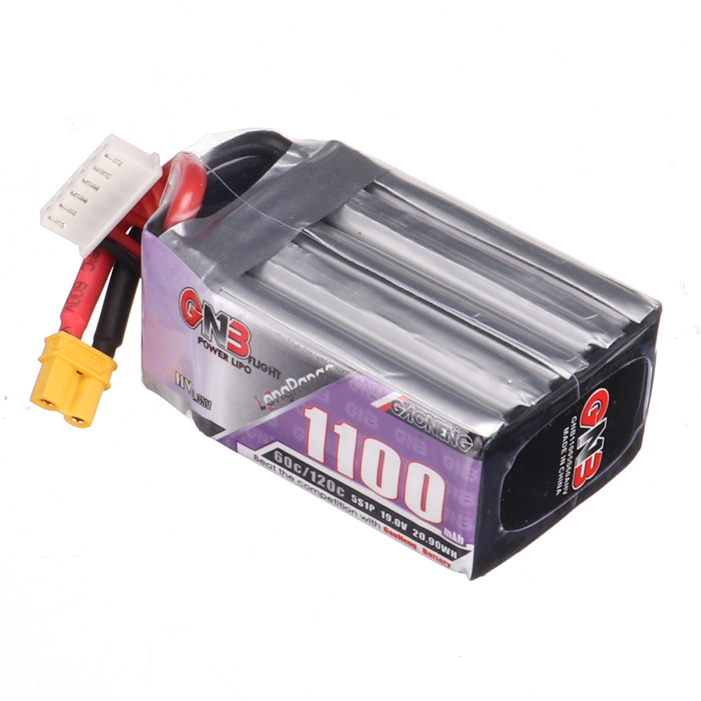 GaonengGNB19V1100mAh60C5SHVLiPoBatteryXT30XT60PlugforFPVRacingDrone-1890244-6