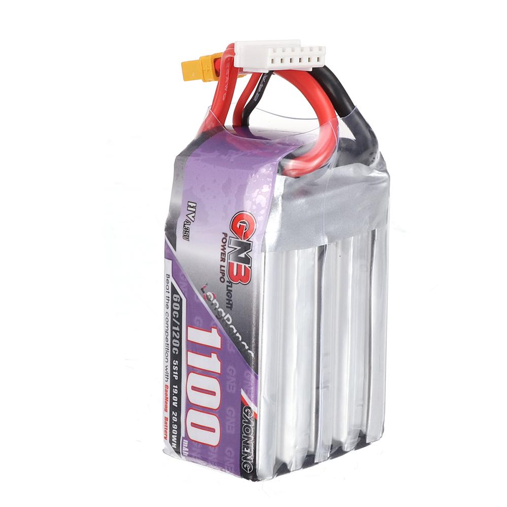 GaonengGNB19V1100mAh60C5SHVLiPoBatteryXT30XT60PlugforFPVRacingDrone-1890244-8