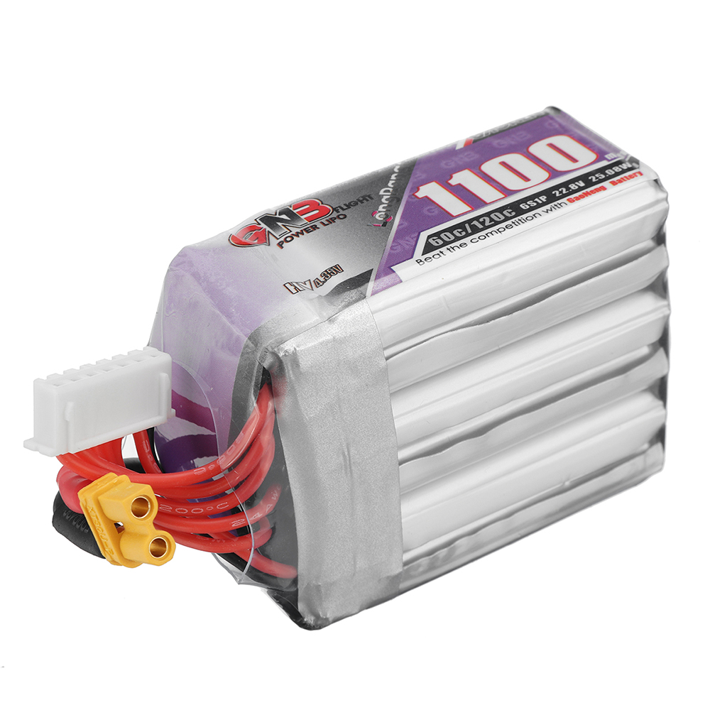 GaonengGNB228V1100mAh60C6SLiPoBatteryXT30XT60PlugforSpeedyBeeBee35FPVRacingDrone-1890243-3