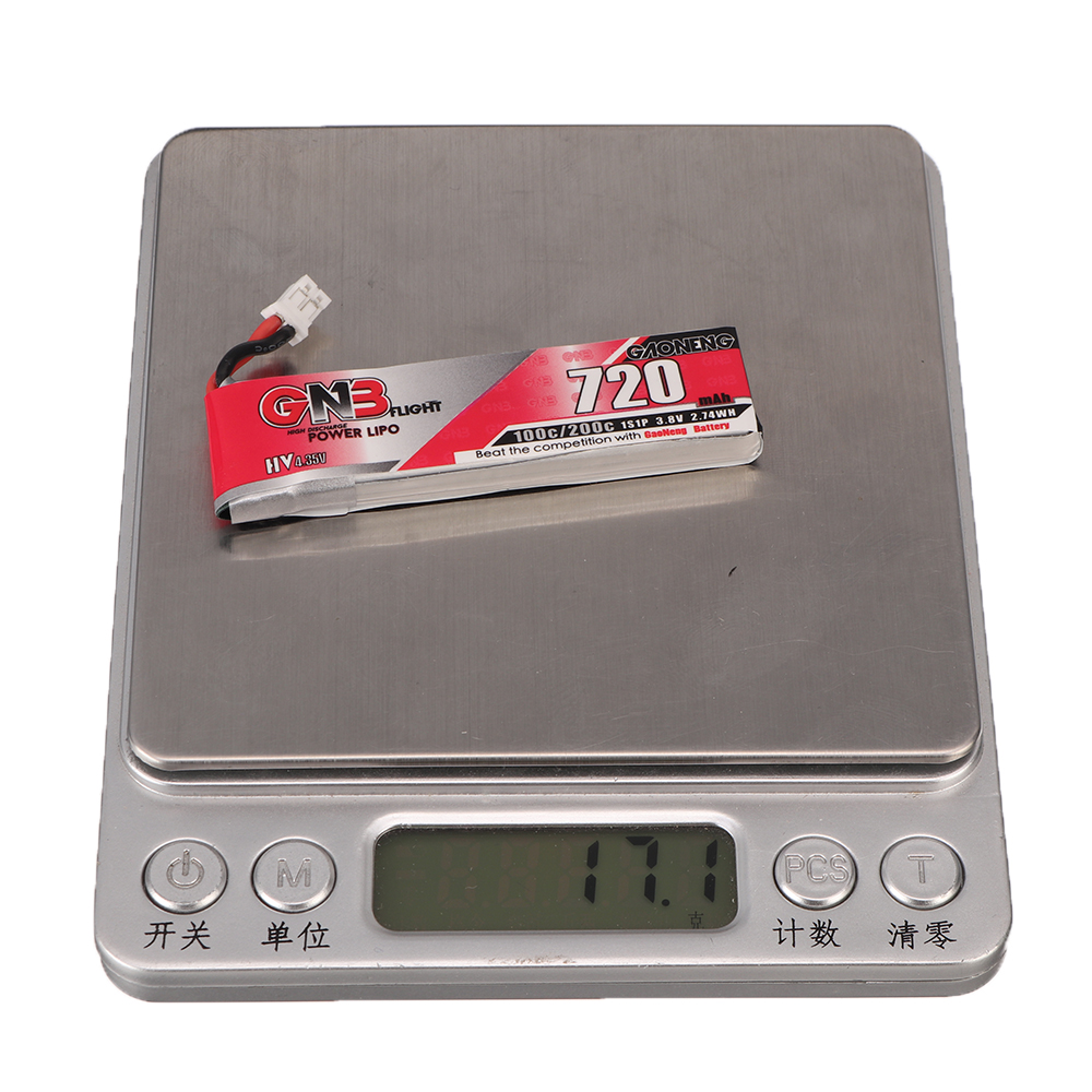 GaonengGNB38V720mAh100C1SLiPoBatteryPH20PlugforFlywooFirefly1S-1880881-12