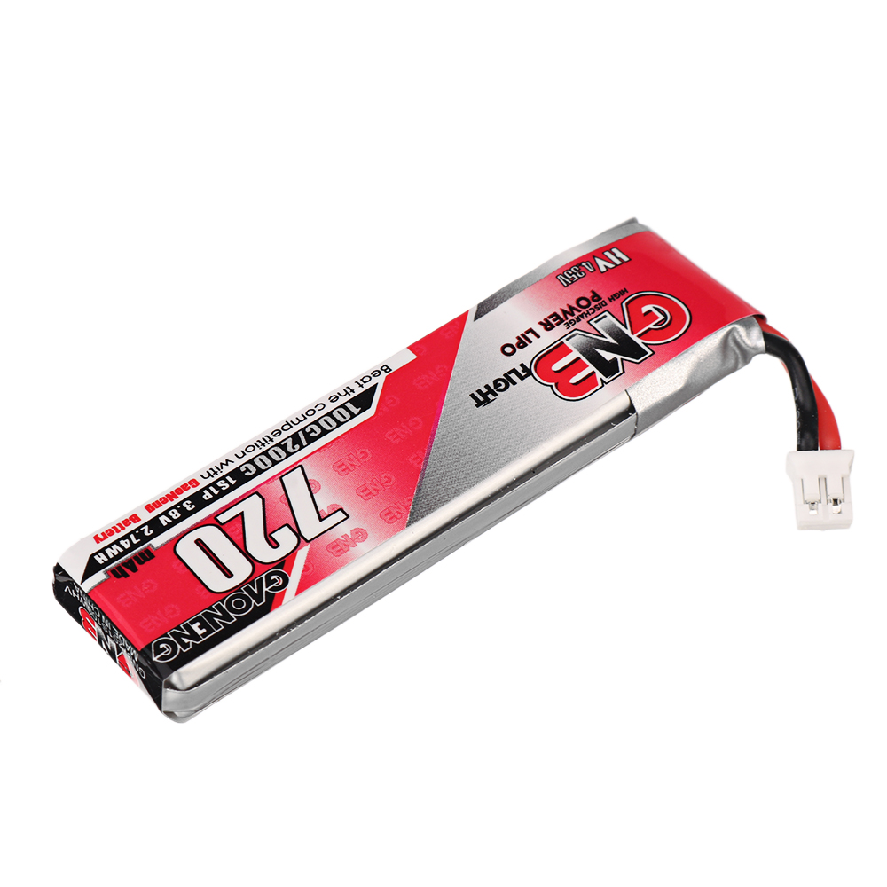 GaonengGNB38V720mAh100C1SLiPoBatteryPH20PlugforFlywooFirefly1S-1880881-5