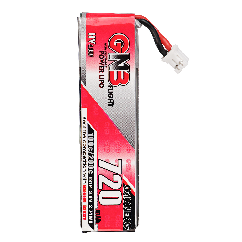 GaonengGNB38V720mAh100C1SLiPoBatteryPH20PlugforFlywooFirefly1S-1880881-10