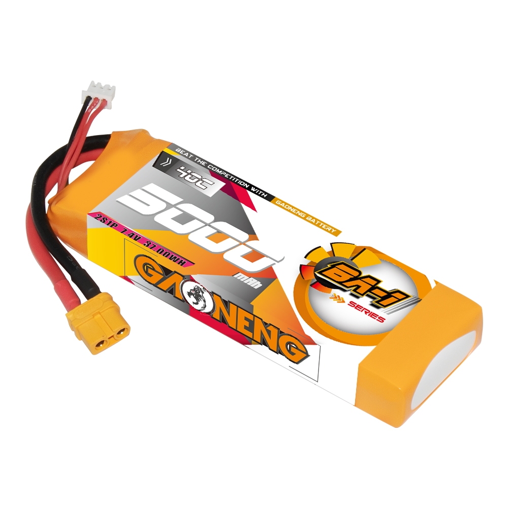 GaonengGNB74V5000mAh40C2SLiPoBatteryTPlugXT60Plugfor110and18scaleRCHobbyModelsRCCarBoat-1992003-2