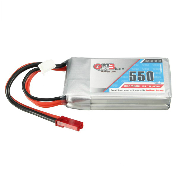 GaonengGNB74V550mAh80160C2SLiPoBatteryJSTPlugforRCDrone-1987136-3