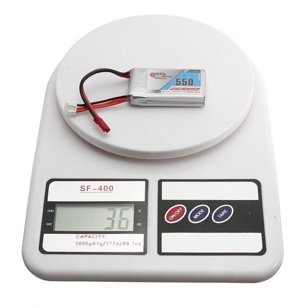 GaonengGNB74V550mAh80160C2SLiPoBatteryJSTPlugforRCDrone-1987136-4