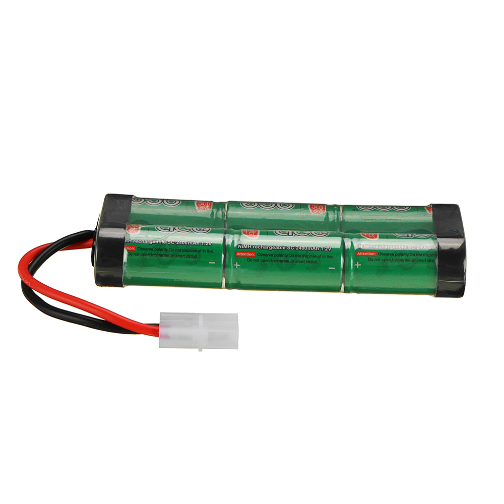 GensACE72V2400mAhNiMHBatterySmallTamiyaPlugforRCcarsTruggyTankElectricMonsterLOSIAssociatedHPITamiya-1894261-2