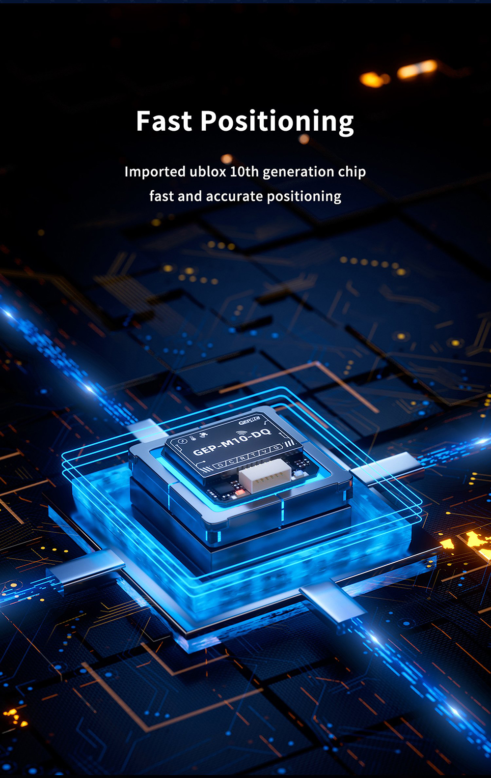 GeprcGEPM10SeriesGPSModule33-5VM10ChipBarometerBDSGalileoQZSSSBASwithOnboardIndicatorLightforFPVRaci-1992833-3