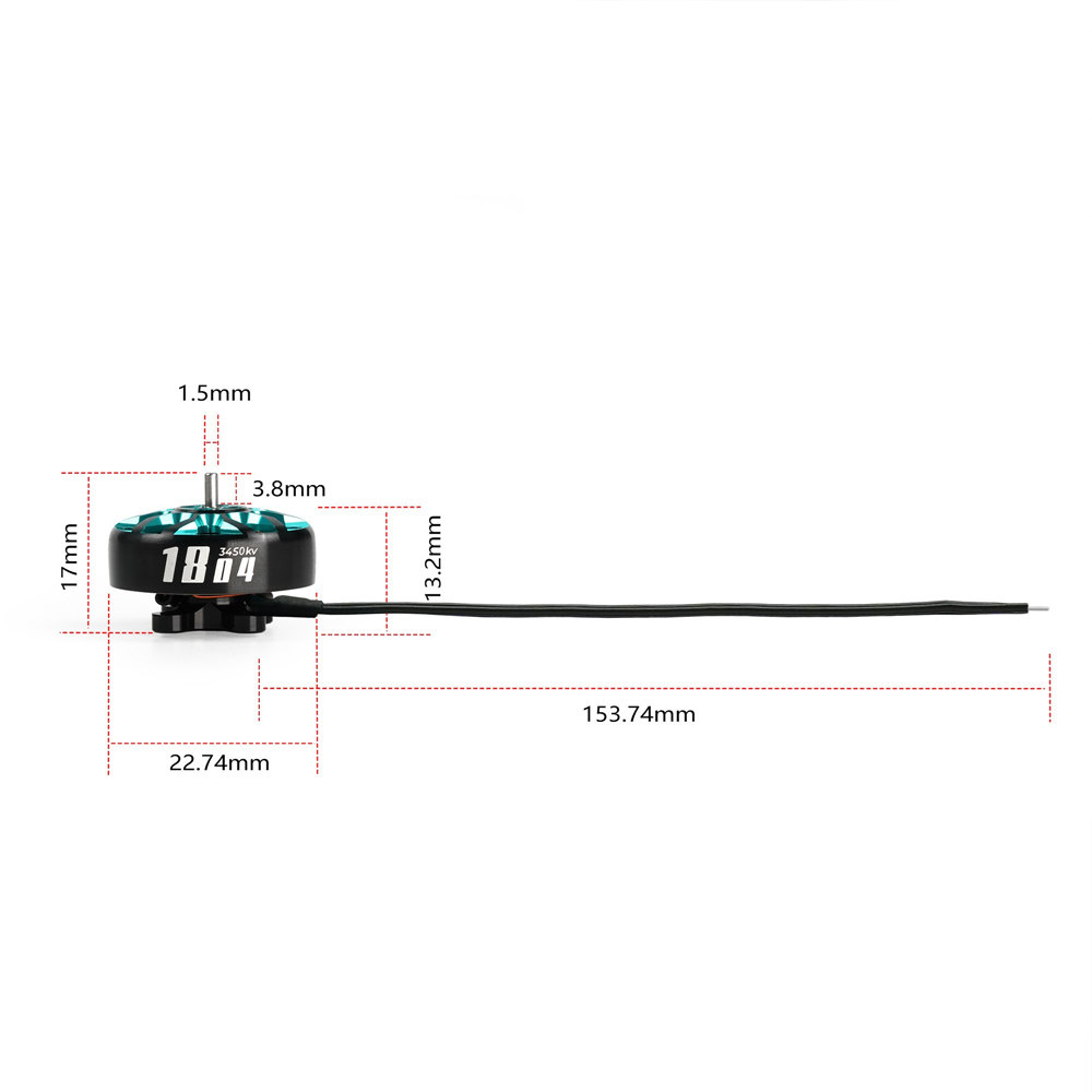 GeprcSPEEDX218042450KV4-6S3450KV2-4SBrushlessMotorforCinebot30HD3InchWhoop3-4InchToothpickLongRangeF-1983902-9