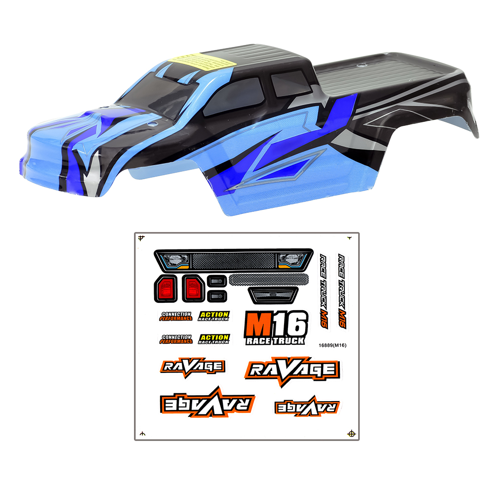 HBXHaiboxing1688916889APRO116RCCarPartsBodyShellwStickerVehiclesModelsSpareAccessoriesM16-B002M16039-2006235-4
