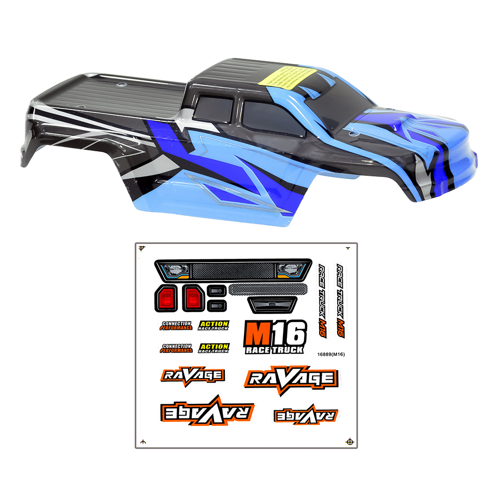 HBXHaiboxing1688916889APRO116RCCarPartsBodyShellwStickerVehiclesModelsSpareAccessoriesM16-B002M16039-2006235-5