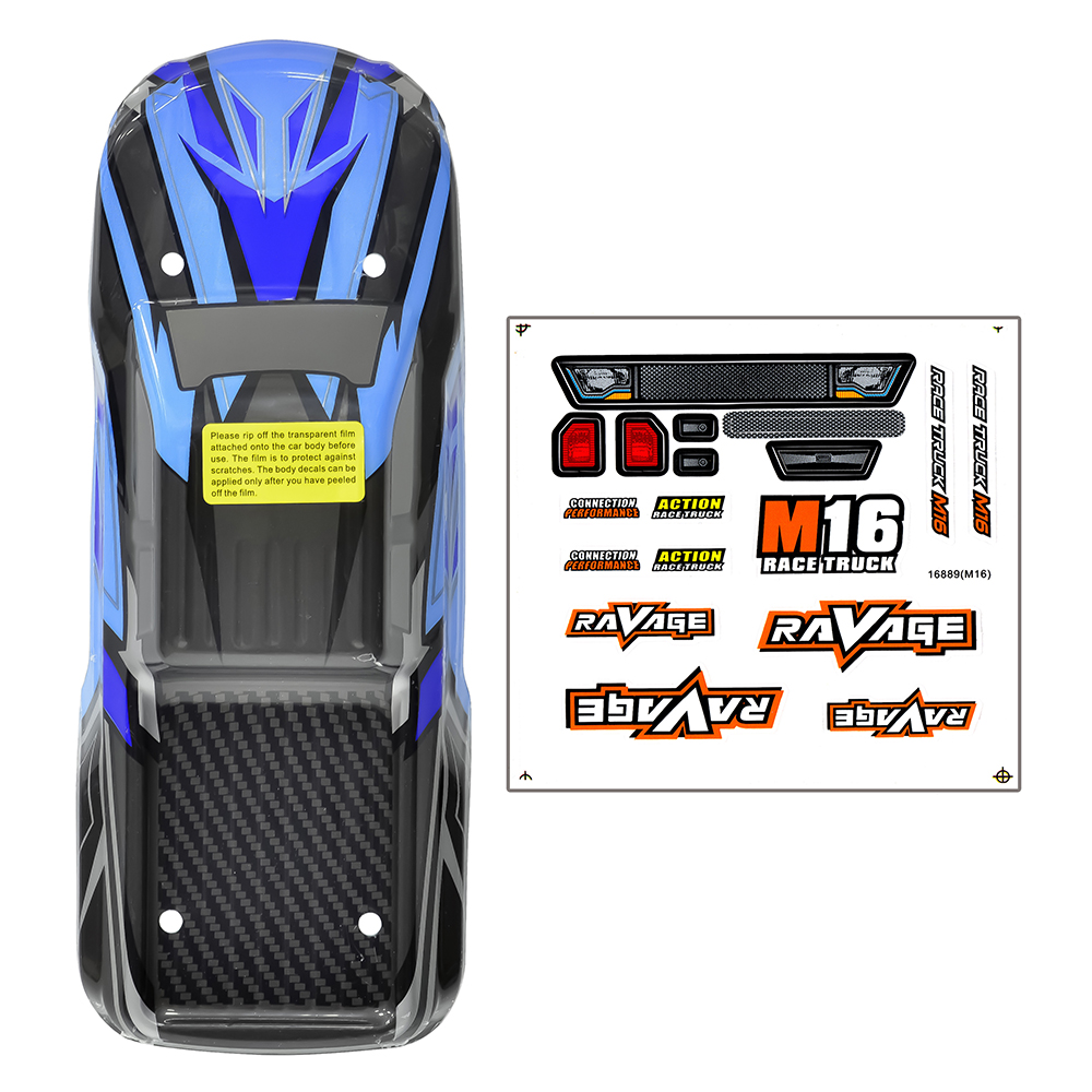 HBXHaiboxing1688916889APRO116RCCarPartsBodyShellwStickerVehiclesModelsSpareAccessoriesM16-B002M16039-2006235-6