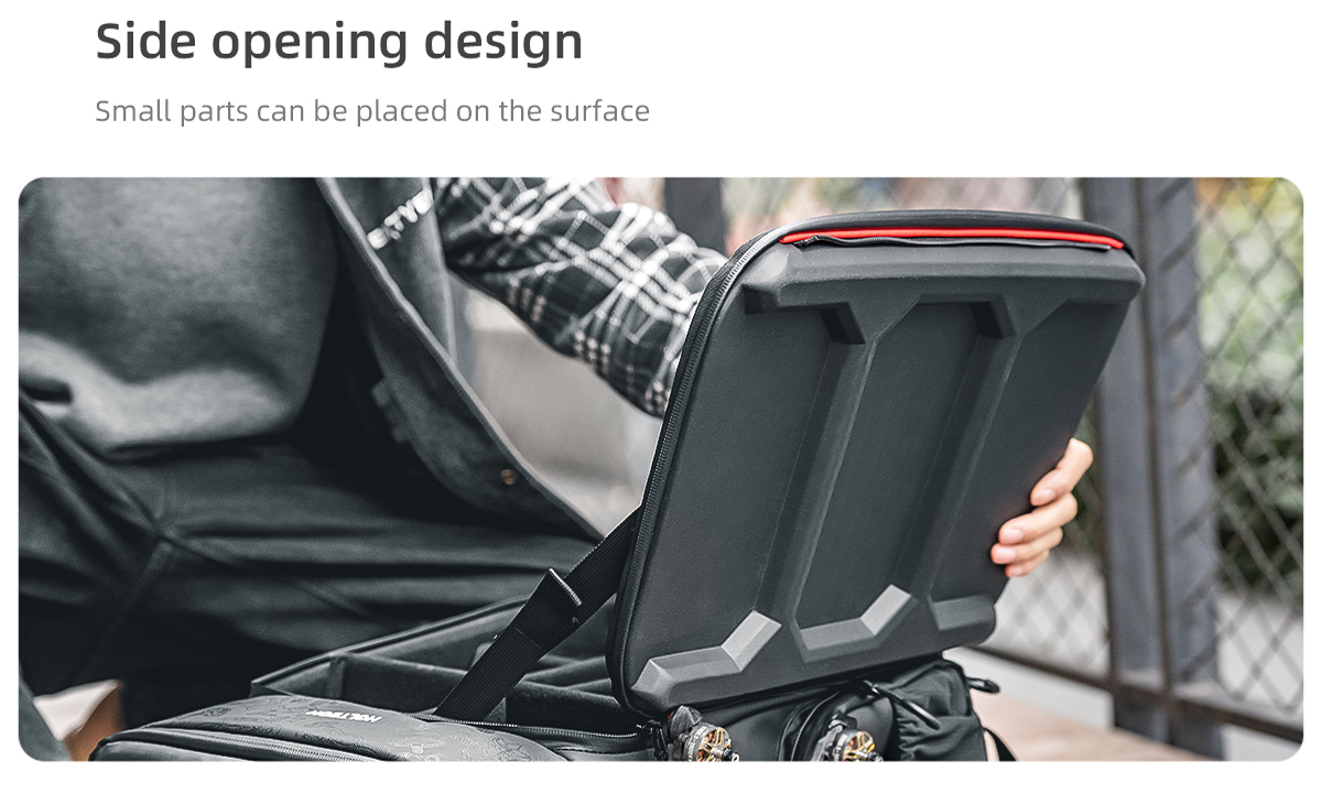 HGLRC335LWaterproofandSolidTypeOutdoorTravelCameraFPVBackpackBagSupport16InchLaptopTripodforRCDroneF-1984060-14