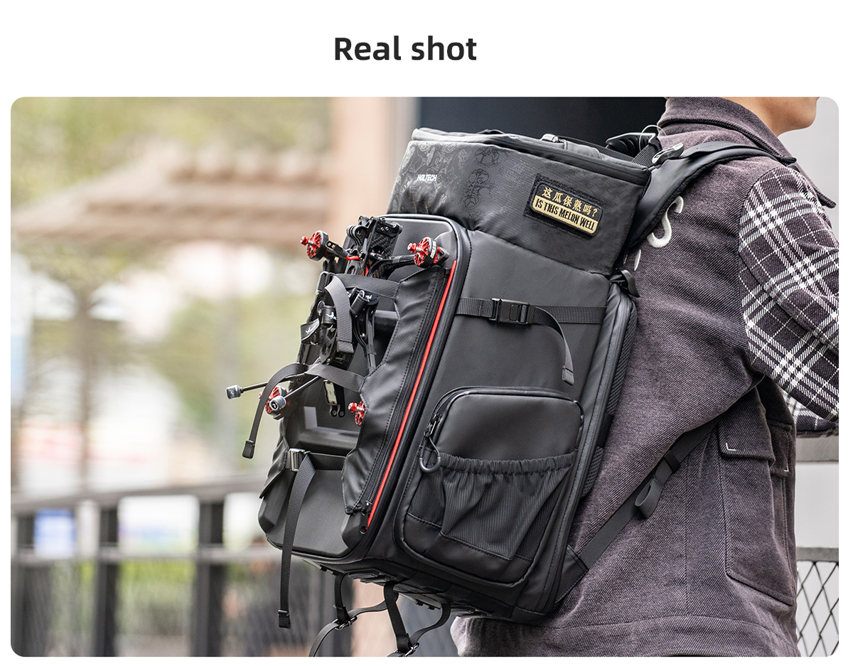 HGLRC335LWaterproofandSolidTypeOutdoorTravelCameraFPVBackpackBagSupport16InchLaptopTripodforRCDroneF-1984060-18