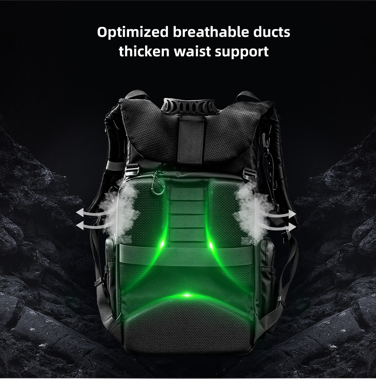 HGLRC335LWaterproofandSolidTypeOutdoorTravelCameraFPVBackpackBagSupport16InchLaptopTripodforRCDroneF-1984060-4