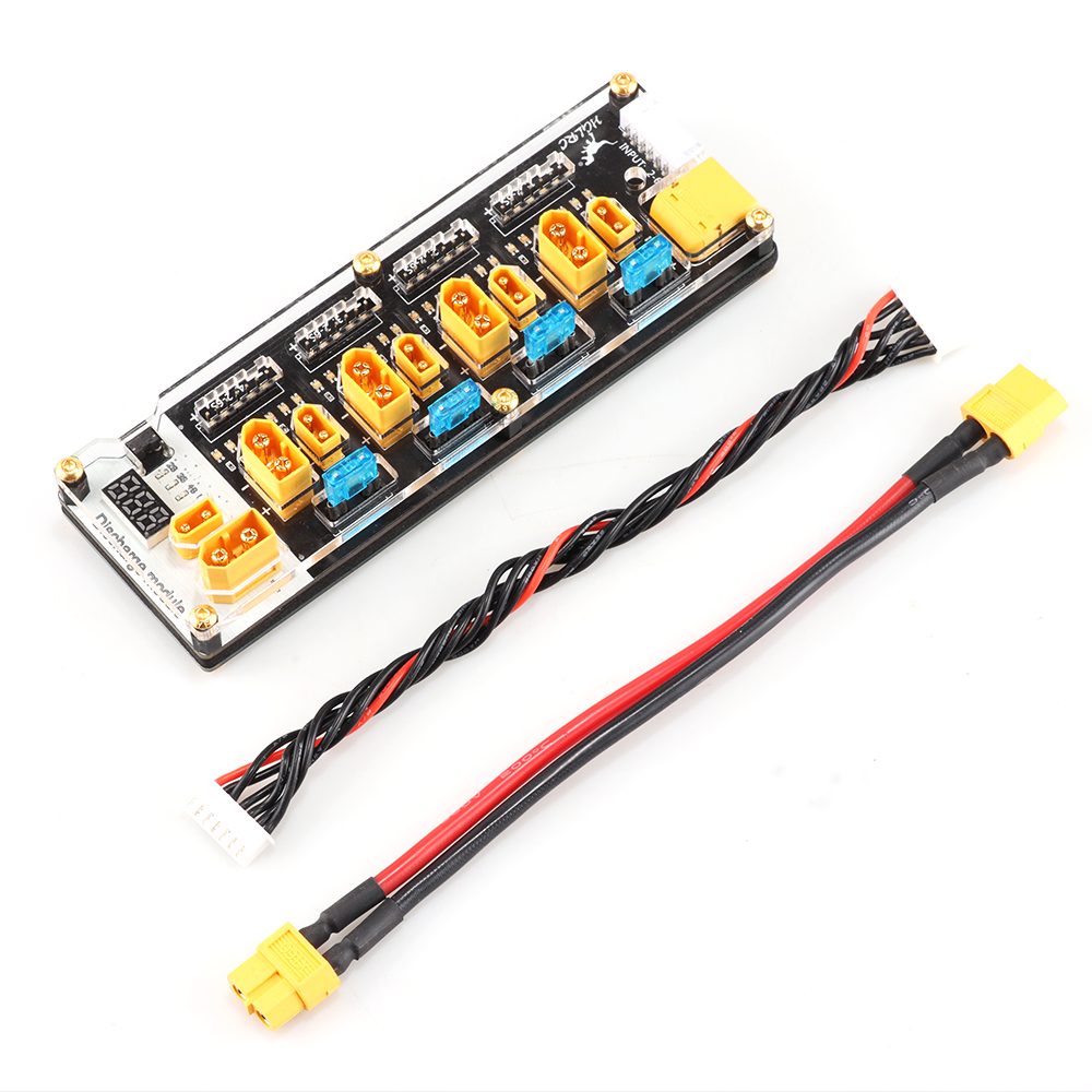 HGLRCLipoBatteryBalanceChargerBoardPro40AXT60XT30Plug2-6SIntegratedwithLipoDischargerforIMAXB6ISDTQ6-1976596-1