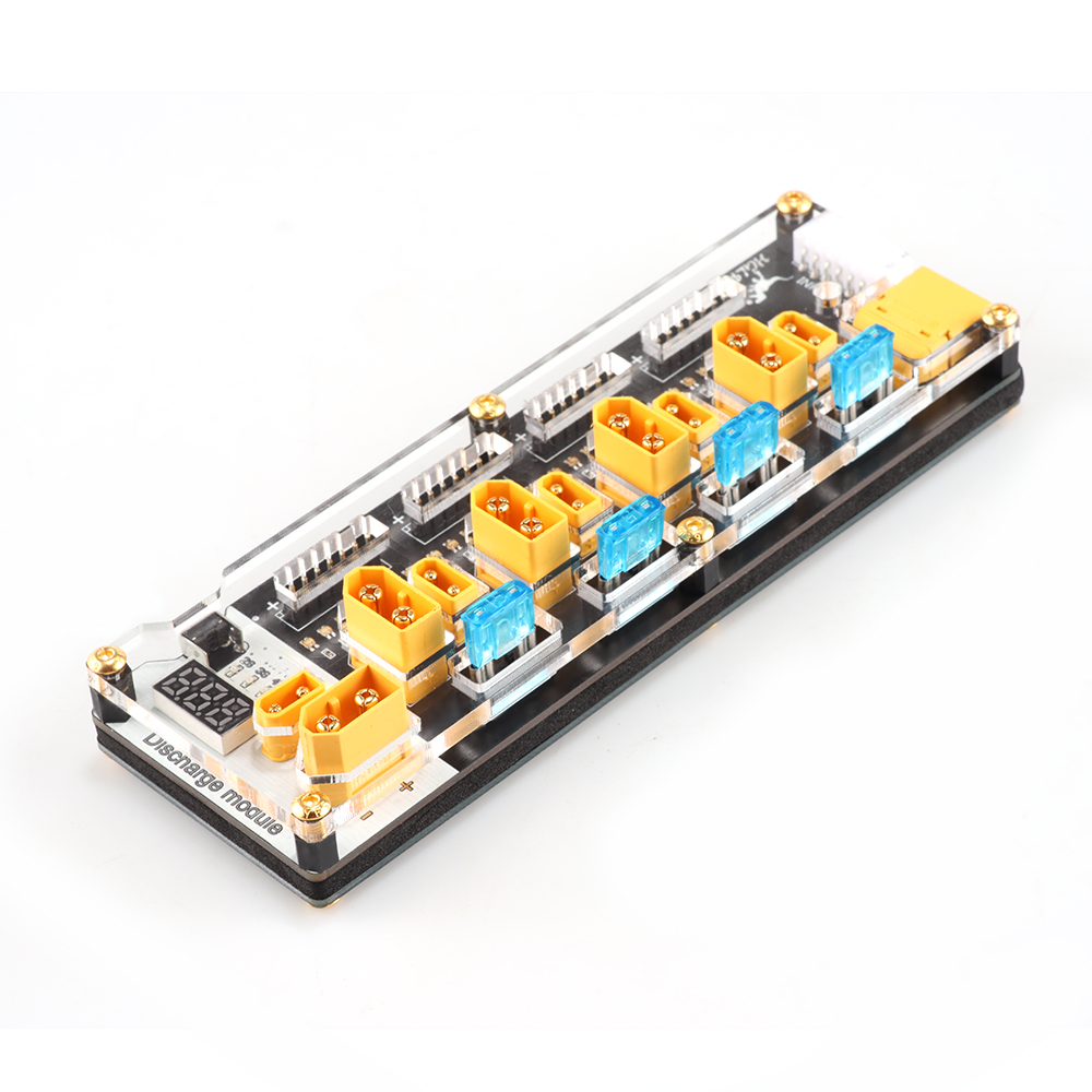 HGLRCLipoBatteryBalanceChargerBoardPro40AXT60XT30Plug2-6SIntegratedwithLipoDischargerforIMAXB6ISDTQ6-1976596-3