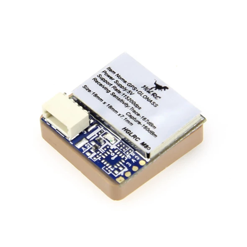 HGLRCM80GPSModuleforFPVRacingDroneCompatibledWithGLONASSGALILEOQZSSSBASBDS-1607028-1