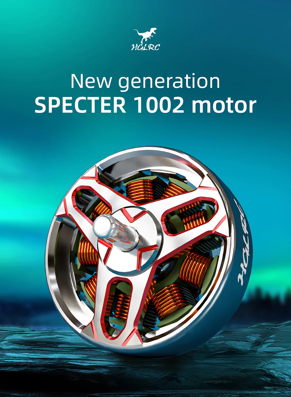 HGLRCSPECTER100221000KV1SBrushlessMotor15mmShaftforDrashark65mmTinyWhoopToothpickRCDroneFPVRacing-1989908-1