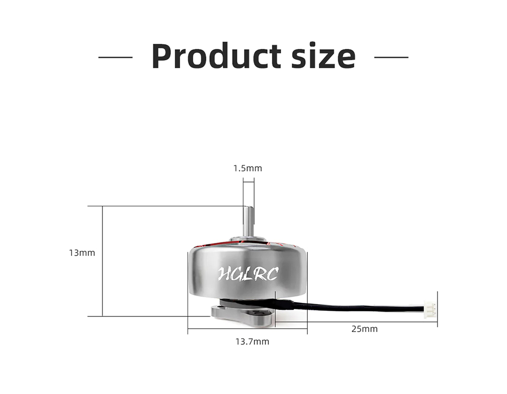 HGLRCSPECTER100310000KV1-2SBrushlessMotor15mmShaftfor75mmTinyWhoopToothpickFPVRacingDrone-1989811-9