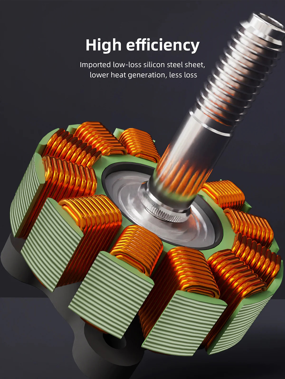 HGLRCSPECTER280651350KV4-6SBrushlessMotorfor6Inchto7InchLongRangeX8CinelifterRCFPVDrone-1989196-5