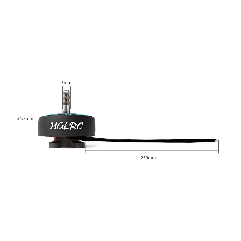 HGLRCSPECTER280651350KV4-6SBrushlessMotorfor6Inchto7InchLongRangeX8CinelifterRCFPVDrone-1989196-7