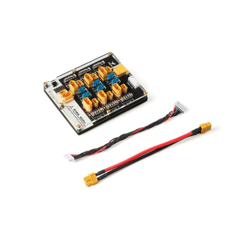HGLRCThor6PortLipoBatteryBalanceChargerBoardPro40AXT60XT30Plug2-6SIntegratedwithLipoDischargerforIMA-1976889-4