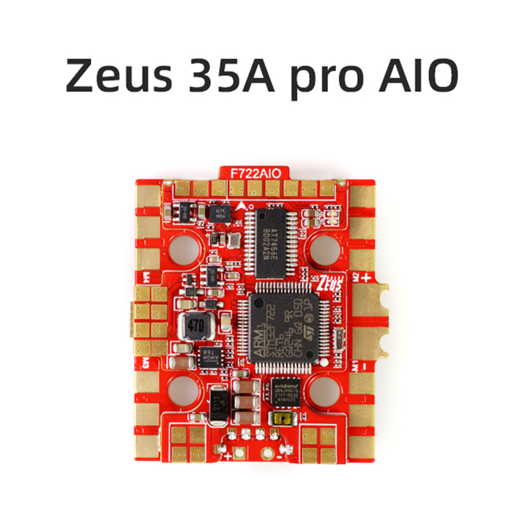 HGLRCZEUS35ProAIOF722F7FlightControllerIntegratedwith35ABL_S4in1BrushlessESCforDIYRCFPVRacingDrone-2012327-1
