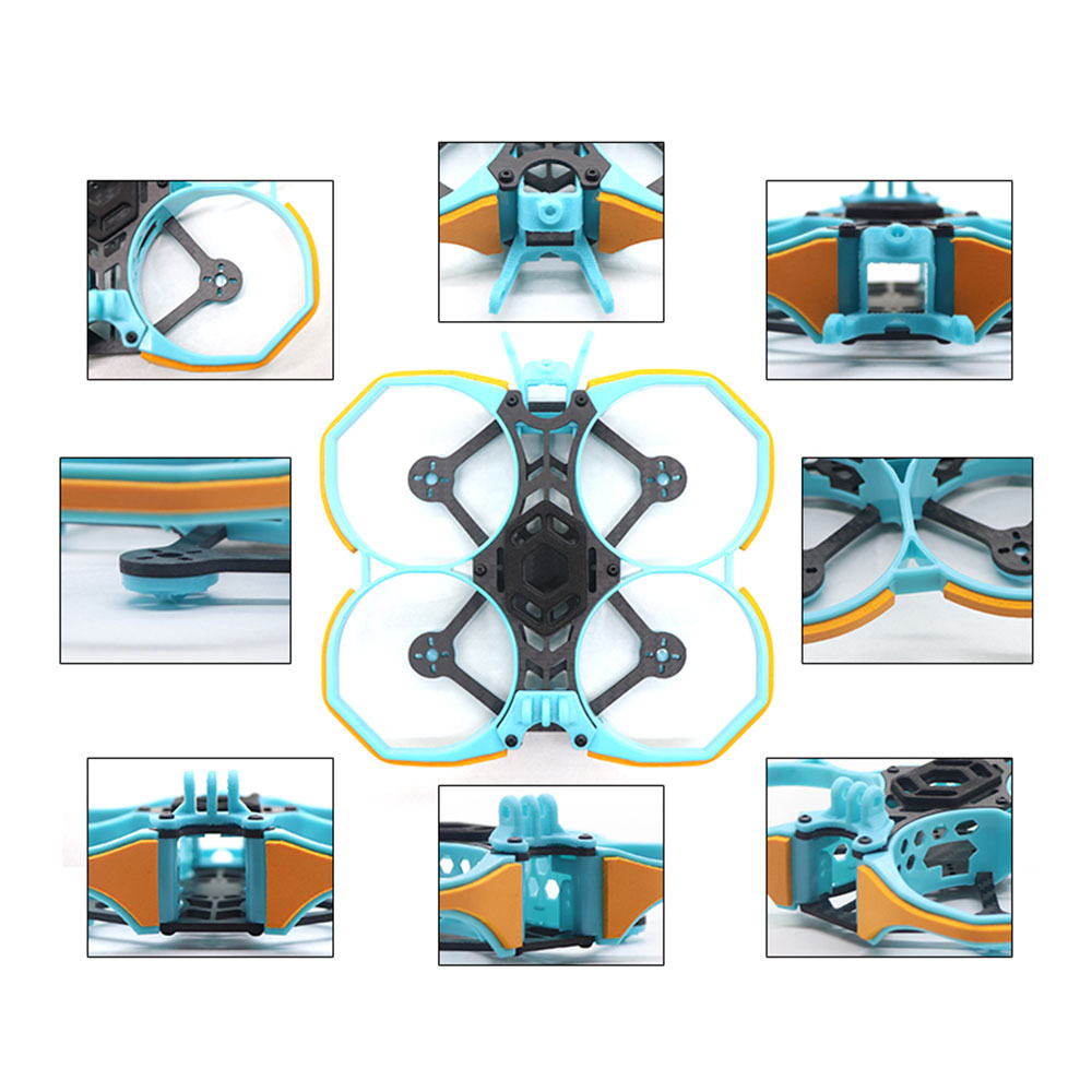HSKRCButterfly25114mmWheelbase25InchDuctFrameKitforRCDroneFPVRacing-1989888-4