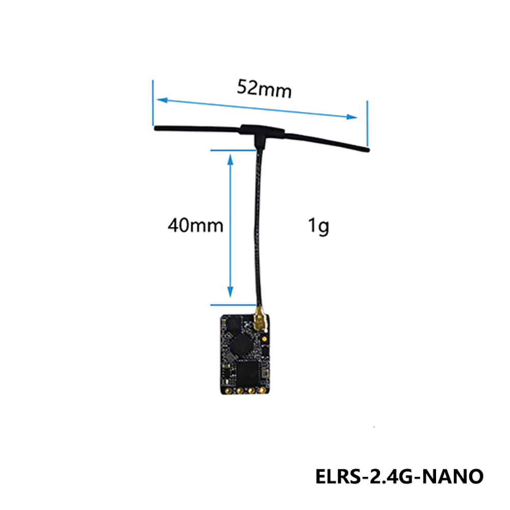 HSKRCELRSReceiver24GHz915MHzNANOExpressLRSRXWithT-TypeAntennaSupportWiFiForFPVRCRacingDroneQuadcopte-1982374-5