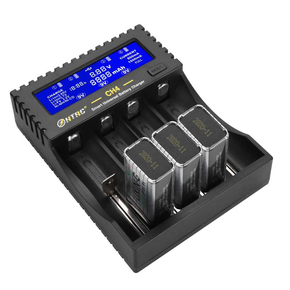 HTRCCH4BatteryChargerLi-ionLi-feNi-MHNi-CDSmartFastChargerfor18650266506F229VAAAAA1634014500BatteryC-1698784-9