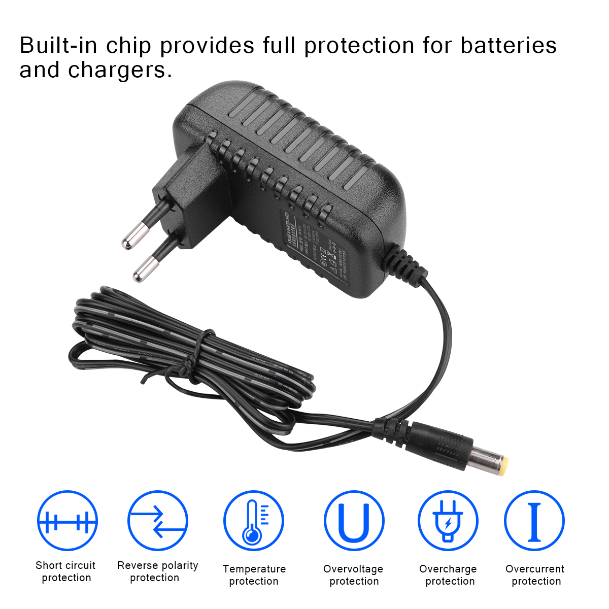 HTRCSmartNimhNicdChargerRCChargerwith6ConnectorsMiniTamiyafor2-10SNimhNicdBatteryofAirsoftRCCarBoatD-1989722-1