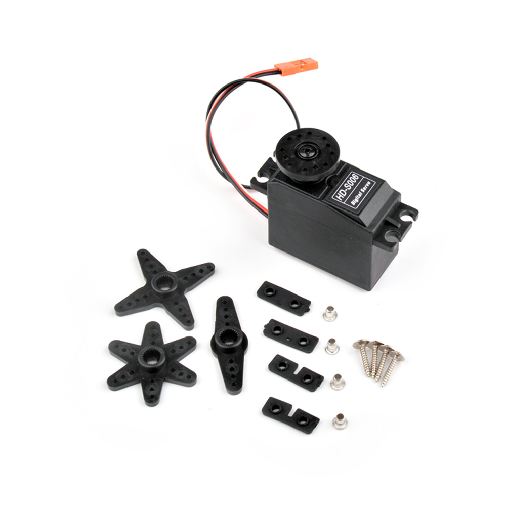 HappyModelHD-S0066KGDigital180DegreeServo5V-84VwithUniversalPlugforFutabaJRRCHelicopterDIYParts-1989167-1