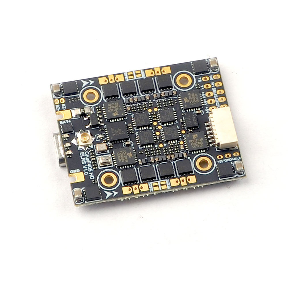 HappymodelCruxF405HDELRSAIO3in1F4FlightControllerBuilt-inSerialPort24GELRSReceiver20AESC-2007768-2