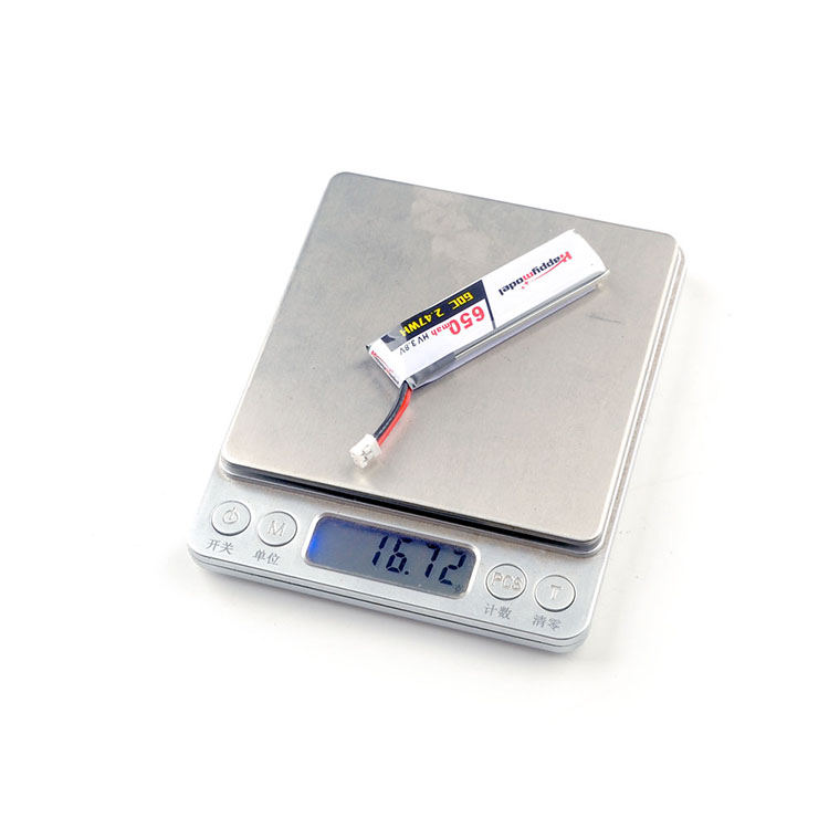 HappymodelMoblite7SparePart1S38V650mAh30CLipoLihvBatteryPH20PlugForFPVRacingRCDrone-1977980-4