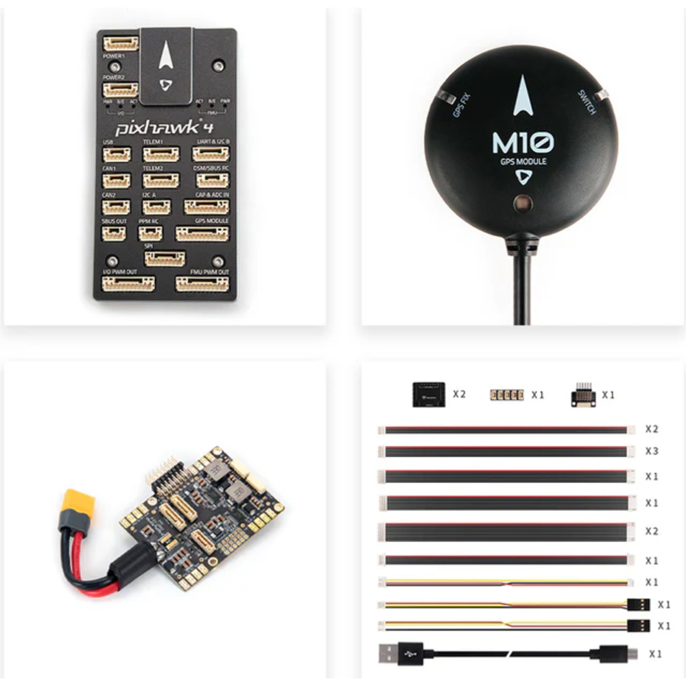 HolybroPixhawk4FlightControllerPM02PM07PowerModuleM9NM10GPSComboforDIYMlti-RotorMultiCopter-2014195-11