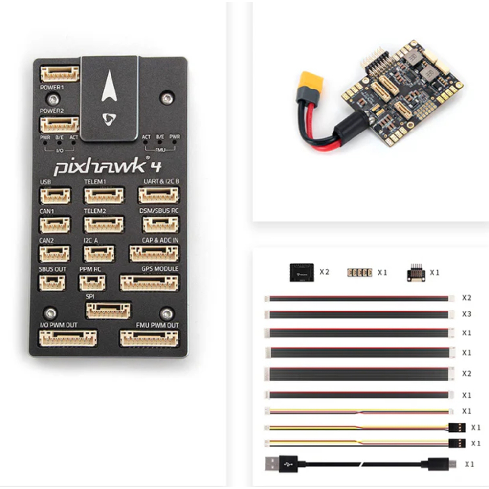 HolybroPixhawk4FlightControllerPM02PM07PowerModuleM9NM10GPSComboforDIYMlti-RotorMultiCopter-2014195-7