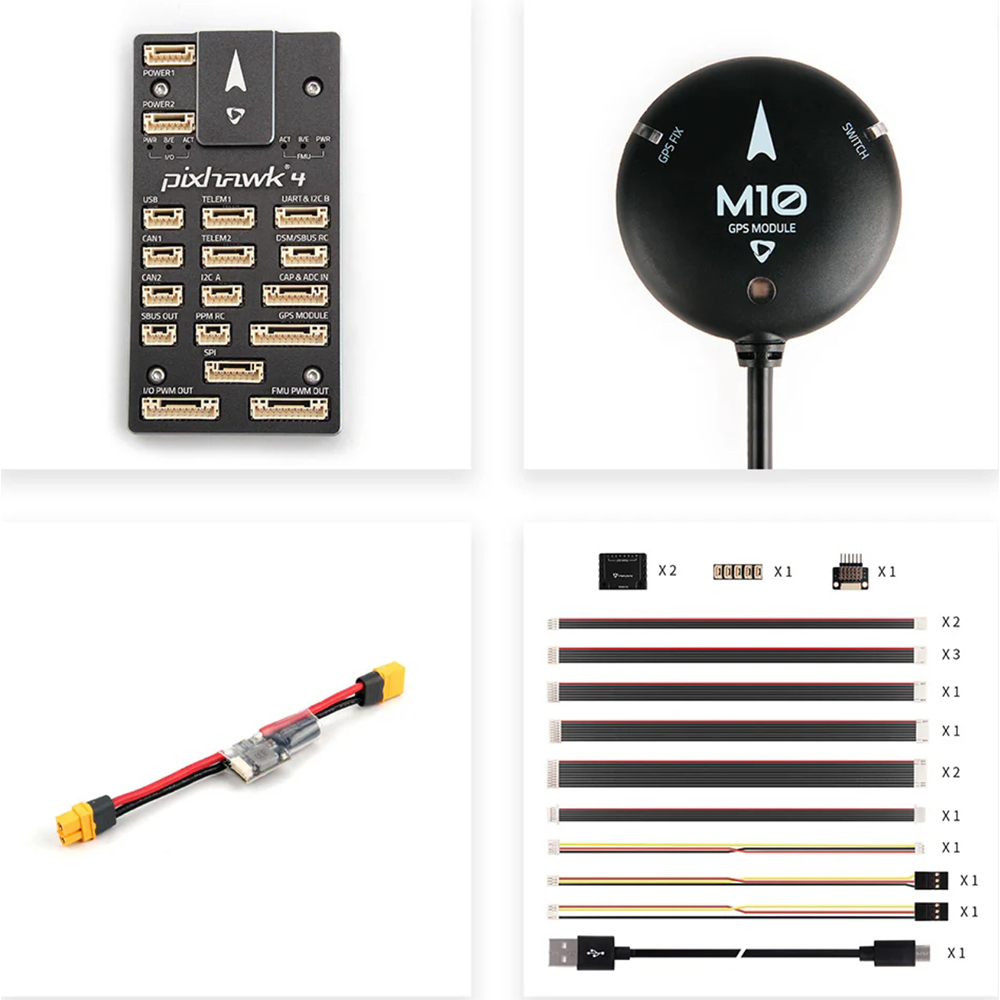 HolybroPixhawk4FlightControllerPM02PM07PowerModuleM9NM10GPSComboforDIYMlti-RotorMultiCopter-2014195-9