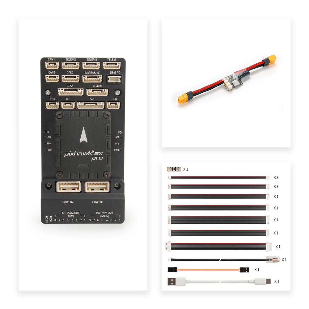 HolybroPixhawk6XProFlightControllerPixhawkStandardBaseboardComboforMulti-RotorMultiCopter-2014234-15