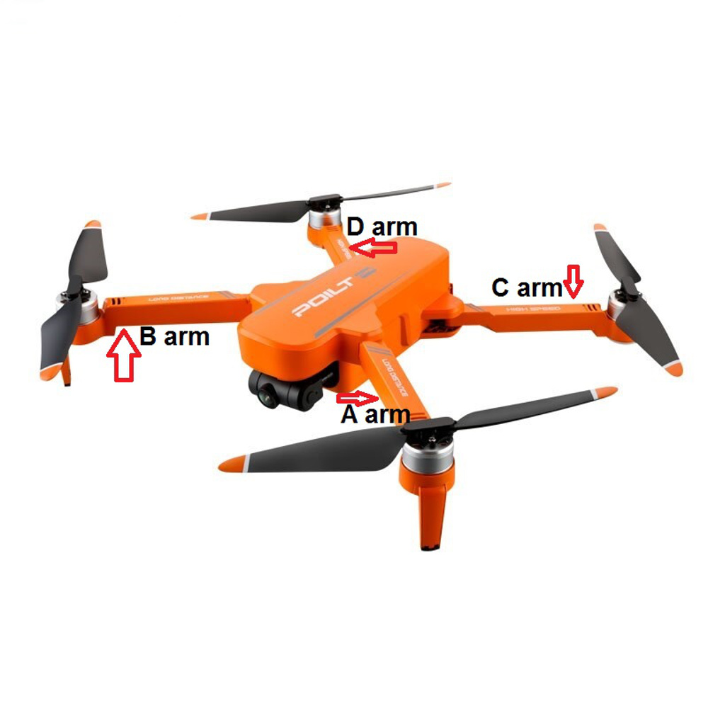 JJRCX17GPS5GWiFiFPVRCDroneQuadcopterSparePartsAxisArmswithMotor-1816728-2