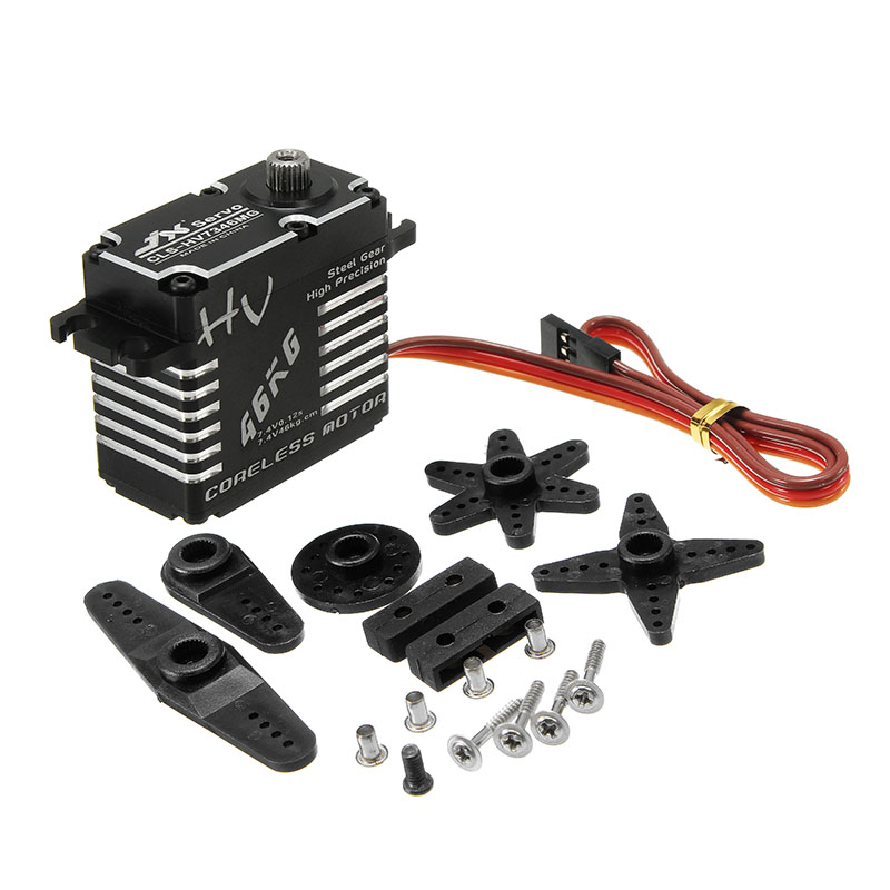 JXCLS-HV7346MG46KGHVHighPrecisionSteelGearDigitalCorelessServo-1180602-6