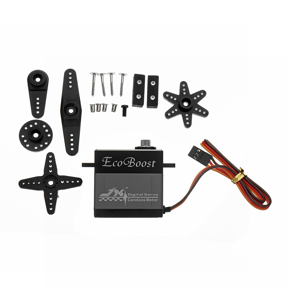 JXEcoboostCLS633130KGHighTorque180DegreeAluminiumShellMetalGearCorelessDigitalServo-1319880-7