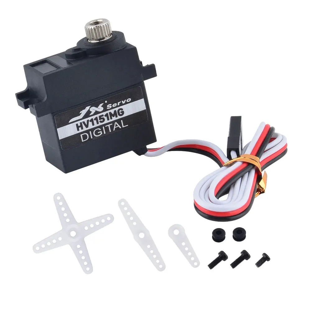 JXPDI-HV1151MGMiniWaterproofServo84V45KGMetalGearDigitalServoforTraxxasTRX4BRX01CrawlerRCCar-2001148-1