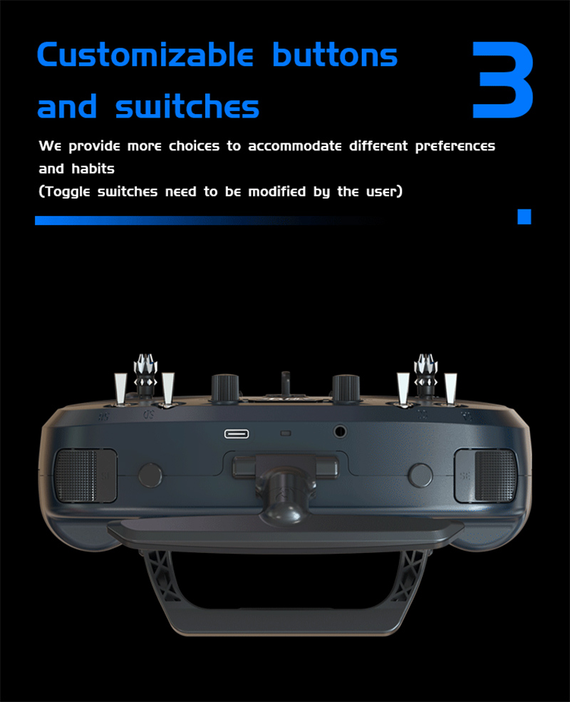 JumperT14MacaronColor24GHz915MHz1WELRSHallSensorGimbals242OLEDScreenEdgeTXRadioControllerforFPVRCRac-2013783-5